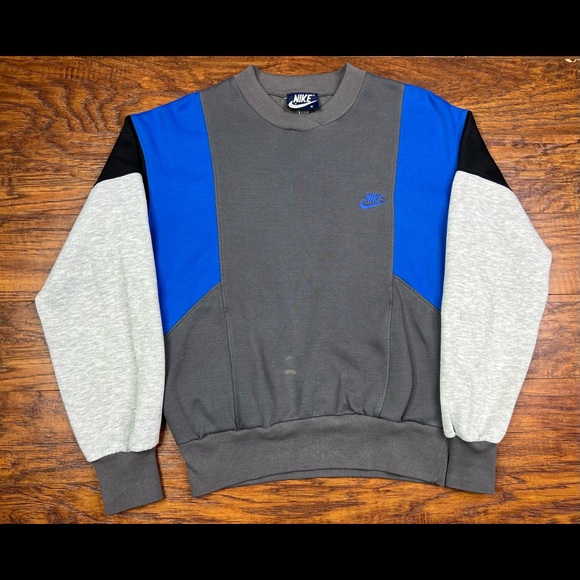 nike vintage color block sweatshirt